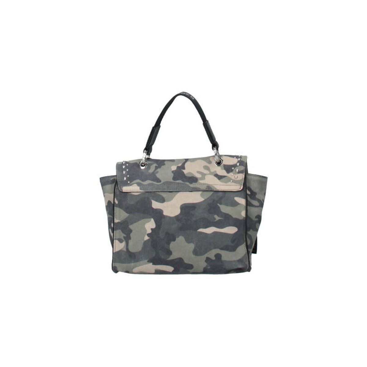 Borsa a mano Chloe Satchel S Combat in camoscio Rebelle