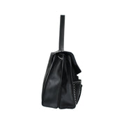 Rebelle Clio Satchel L Metal Leather Bag