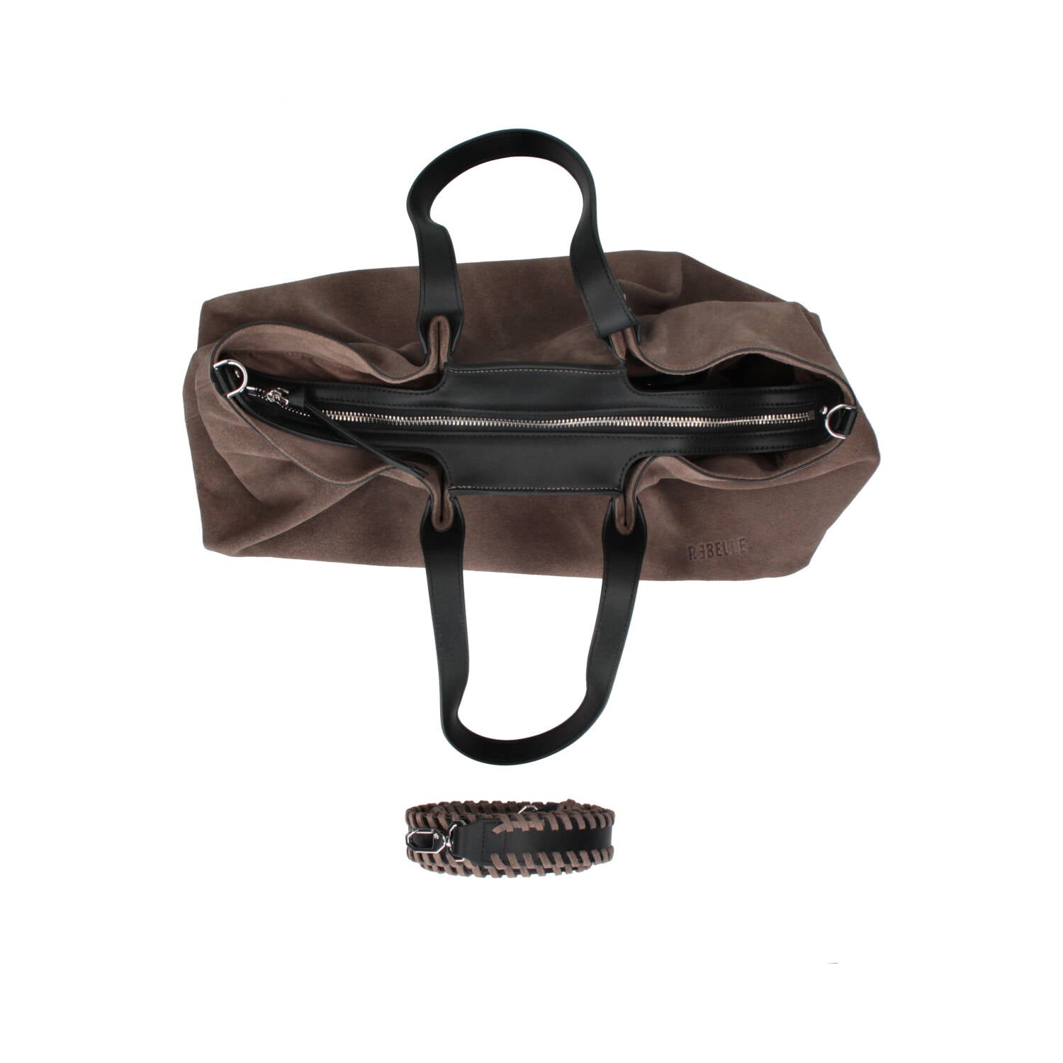 Rebelle Mercury Big Wildleder Shopper