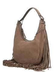 Rebelle Christy Suede Hobo Bag