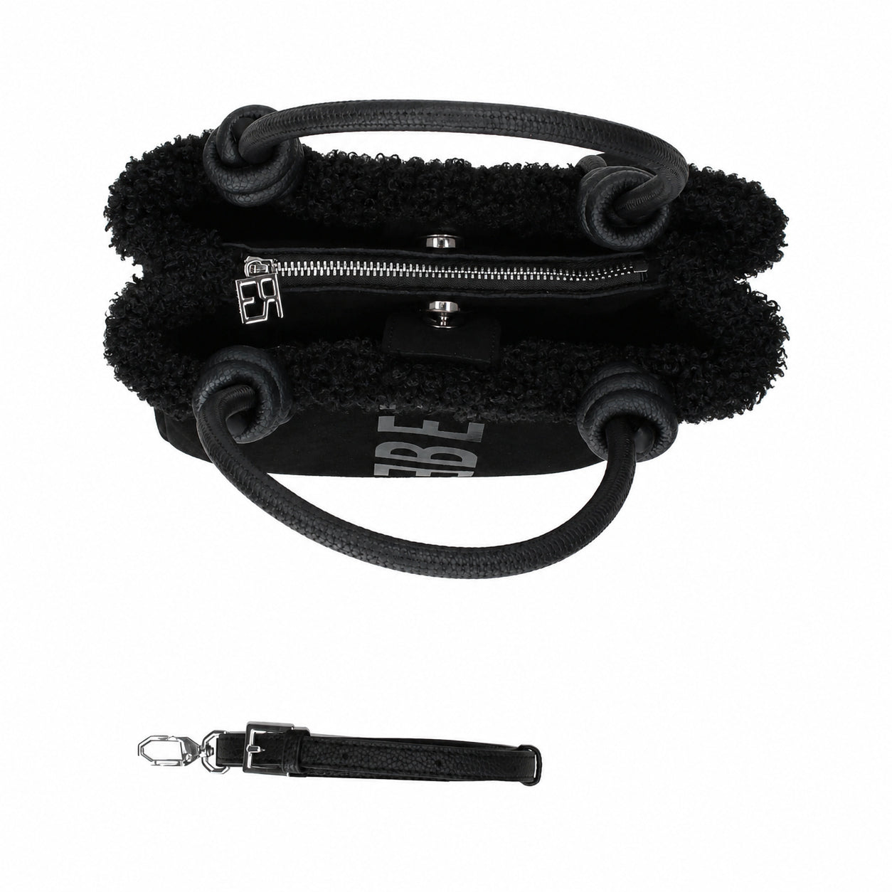Borsa a mano Ase Mini Furry Rebelle