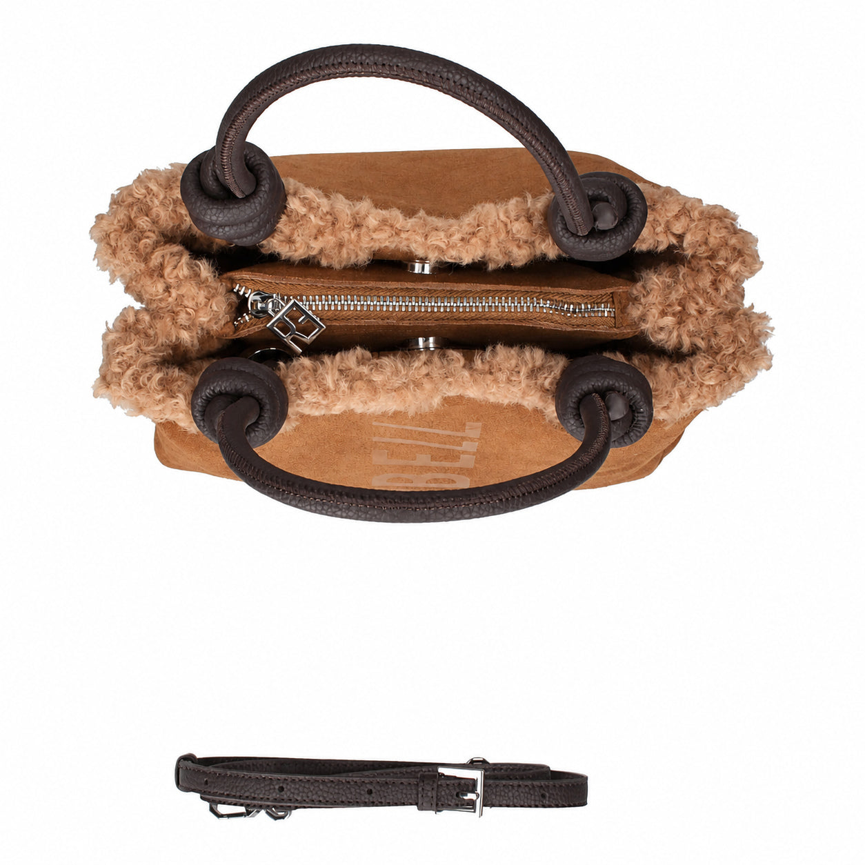 Borsa a mano Ase Mini Furry Rebelle