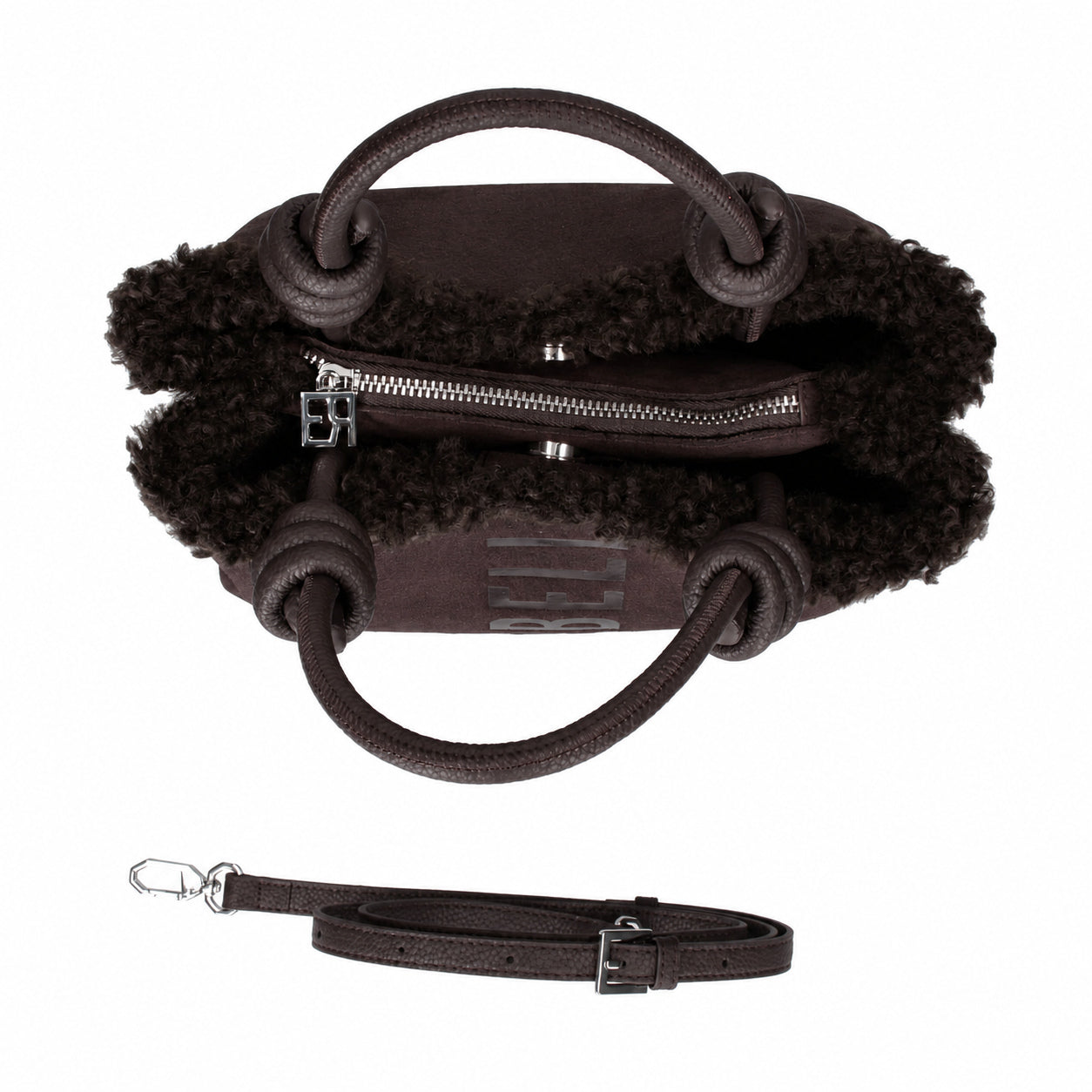 Borsa a mano Ase Mini Furry Rebelle