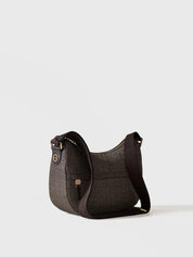 Borsa B-Club Luna Bag Small in tessuto riciclato Op Borbonese