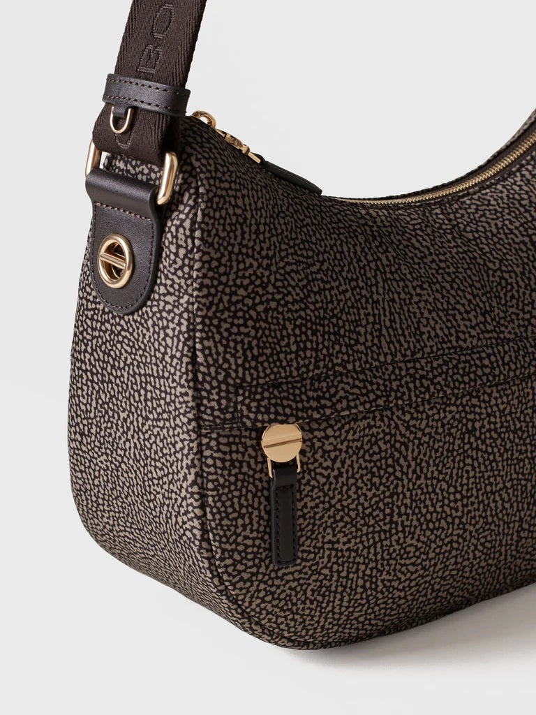 Borsa B-Club Luna Bag Small in tessuto riciclato Op Borbonese
