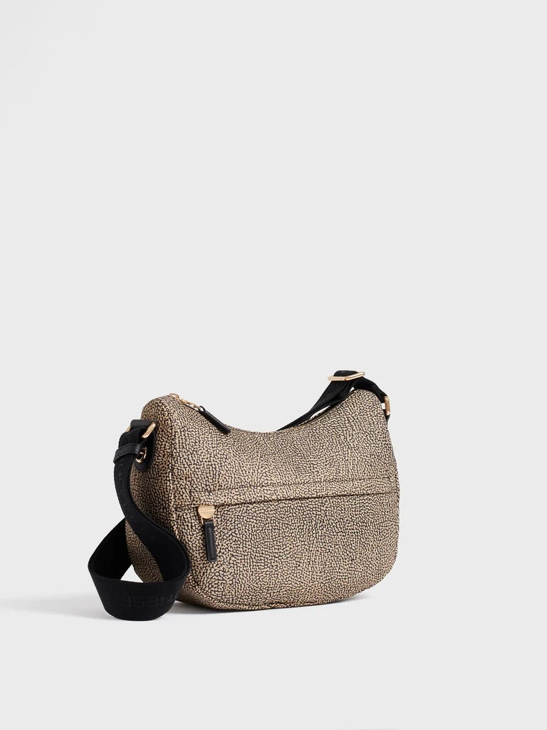 Borsa B-Club Luna Bag Small in tessuto riciclato Op Borbonese