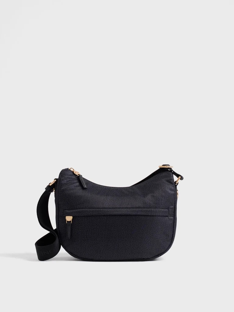 Borbonese B-Club Luna Bag Small in recycled Op fabric
