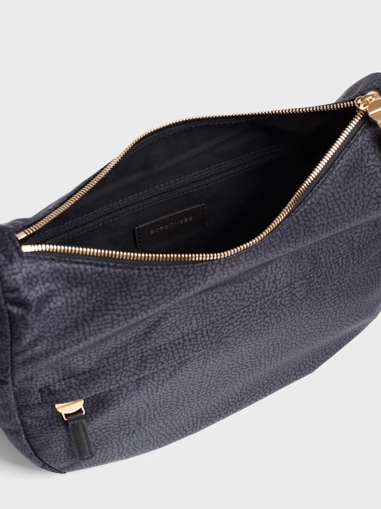 Borbonese B-Club Luna Bag Small in recycled Op fabric
