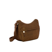 Borsa a spalla B-Club Luna Bag Middle in tessuto riciclato Borbonese
