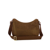 Borsa a spalla B-Club Luna Bag Middle in tessuto riciclato Borbonese