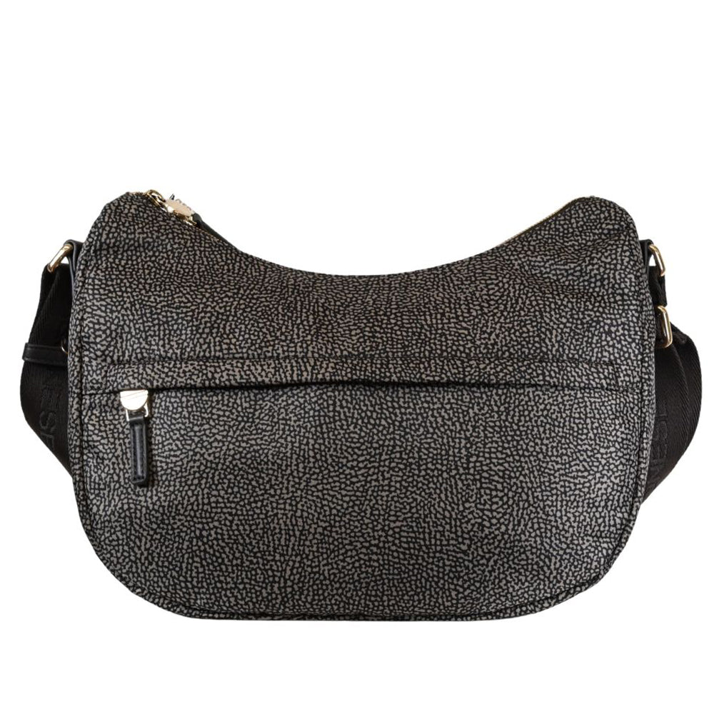Borsa B-Club Luna Bag Middle in tessuto riciclato Borbonese