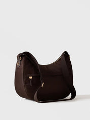 Borbonese B-Club Luna Bag Medium in recycled fabric