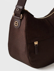 Borbonese B-Club Luna Bag Medium in recycled fabric