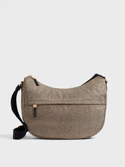 Borbonese B-Club Luna Bag Medium in recycled fabric