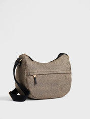 Borbonese B-Club Luna Bag Medium in recycled fabric