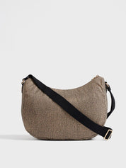 Borbonese B-Club Luna Bag Medium in recycled fabric