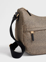 Borbonese B-Club Luna Bag Medium in recycled fabric