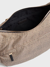 Borbonese B-Club Luna Bag Medium in recycled fabric