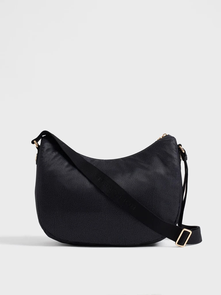 Borsa B-Club Luna Bag Medium in tessuto riciclato Borbonese