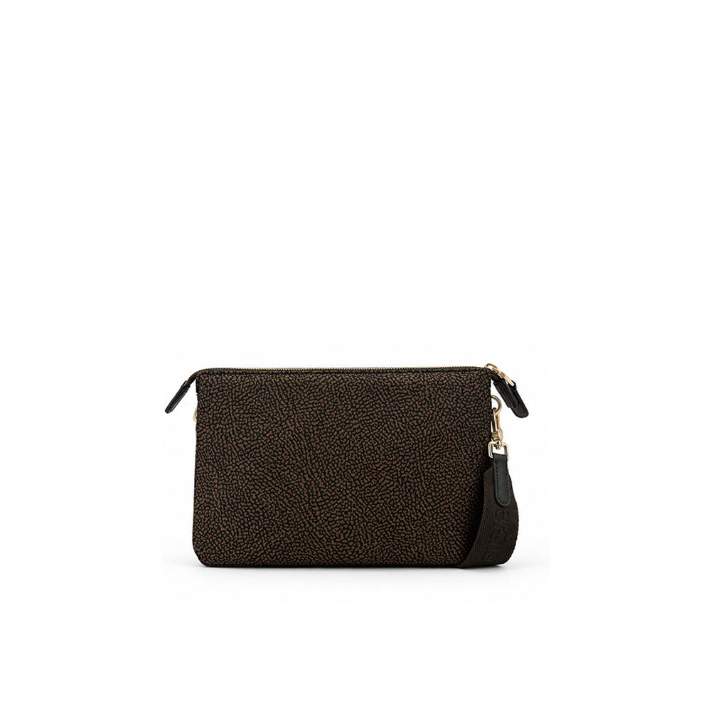 Borsa Cross Over B-Club Small in tessuto riciclato Borbonese
