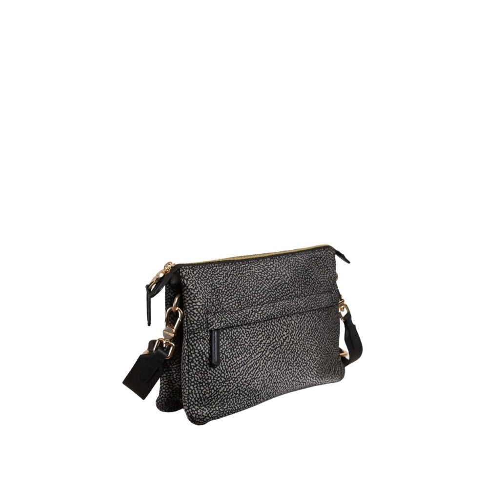 Borsa Cross Over B-Club Small in tessuto riciclato Borbonese