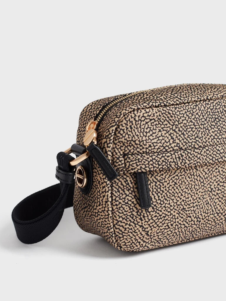 Borsa B-Club Camera Case Small in tessuto riciclato Op Borbonese