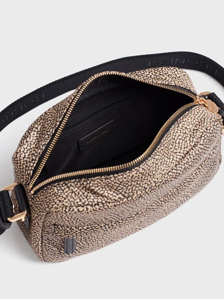Borsa B-Club Camera Case Small in tessuto riciclato Op Borbonese