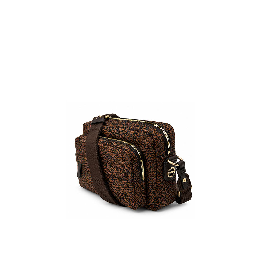 Borsa B-Club Camera Case Medium in tessuto riciclato Op Borbonese