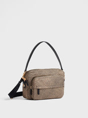 Borbonese B-Club Medium Camera Case in recycled Op fabric