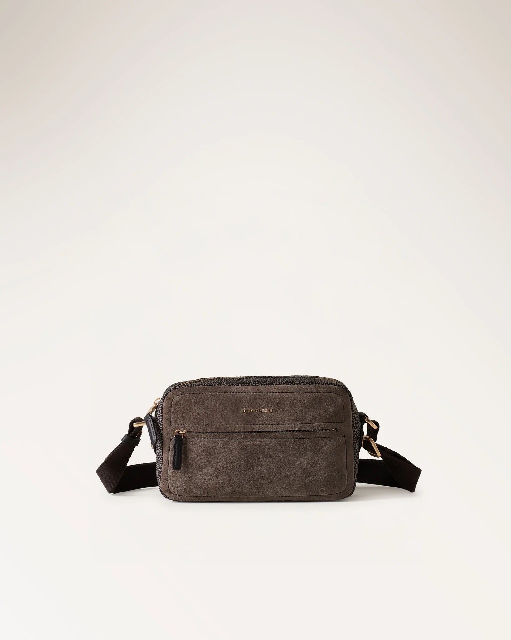 Borsa B-Club Camera Case Small in tessuto stampato Op Borbonese
