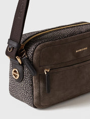 Borsa B-Club Camera Case Small in tessuto stampato Op Borbonese