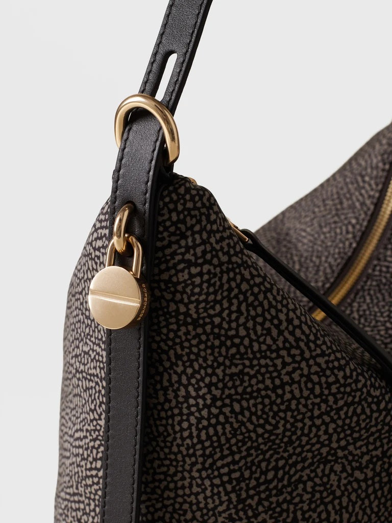 Borbonese Prive Medium Bucket Bag