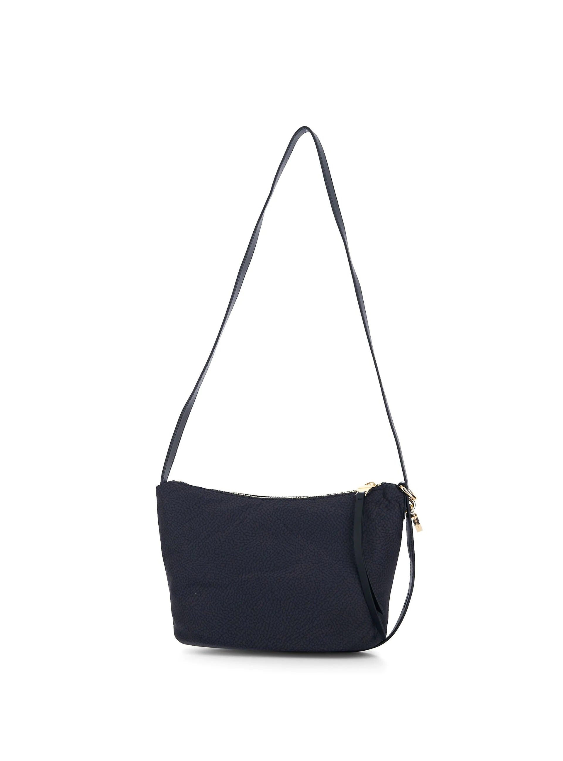 Borbonese Prive Small crossbody bag in Op fabric and animal print