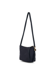 Borbonese Prive Small crossbody bag in Op fabric and animal print