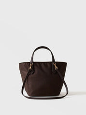 Borsa a mano Escape Small in tessuto riciclato stampa Op Borbonese
