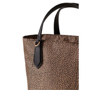 Borsa a mano Escape Small in tessuto riciclato stampa Op Borbonese