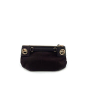 Borsa a tracolla London Mini in tessuto stampa Op Borbonese