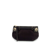 Borsa a tracolla London Mini in tessuto stampa Op Borbonese