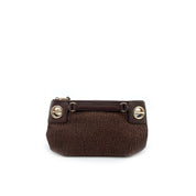 Borsa a tracolla London Mini in tessuto stampa Op Borbonese