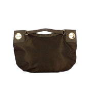 Borsa a mano Hobo Medium London in tessuto riciclato Op Borbonese