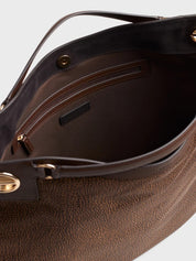Borsa a mano London Large in tessuto riciclato Op Borbonese