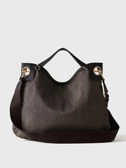 Borbonese Large London Hobo bag in recycled Op fabric