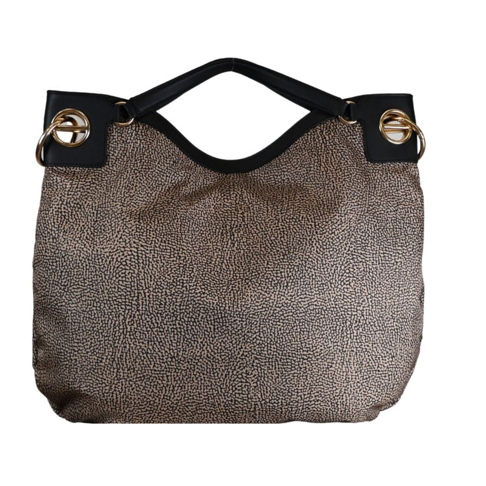 Borbonese Large London Hobo bag in recycled Op fabric