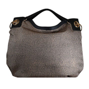 Borsa a mano London Large in tessuto riciclato Op Borbonese