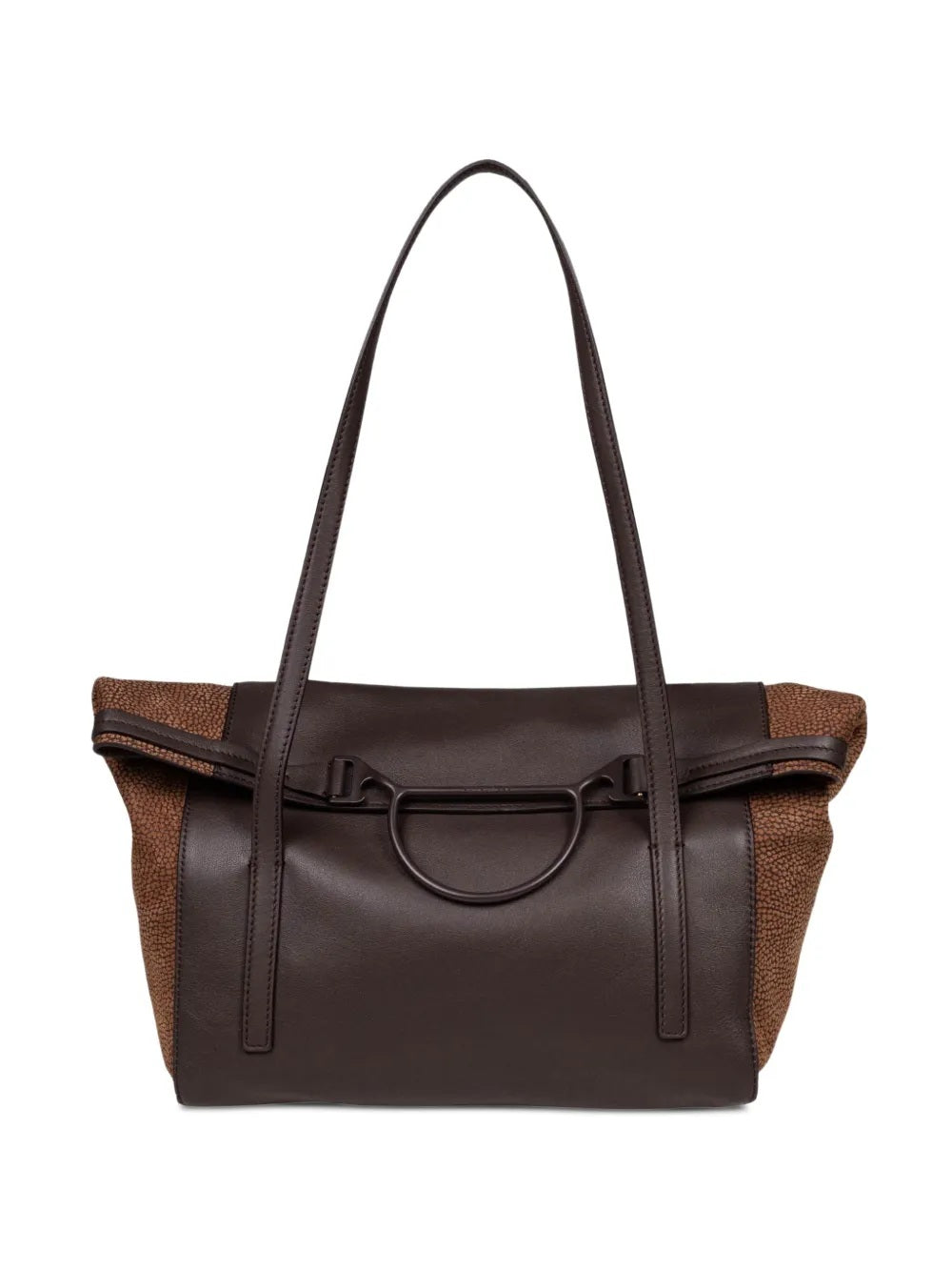 Borsa Wave Shopping Medium in pelle Borbonese