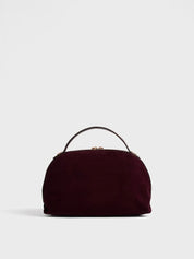 Borsa a mano Gallery Medium in crosta scamosciata Borbonese