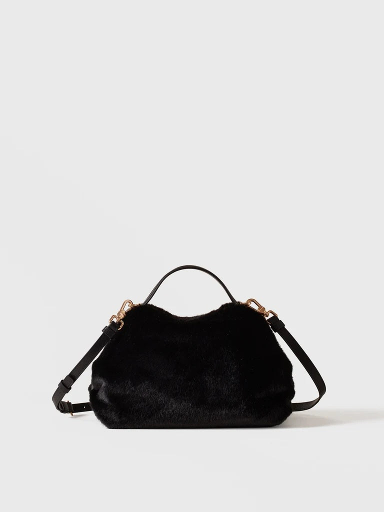 Borbonese Sexy Small Faux Fur Handbag