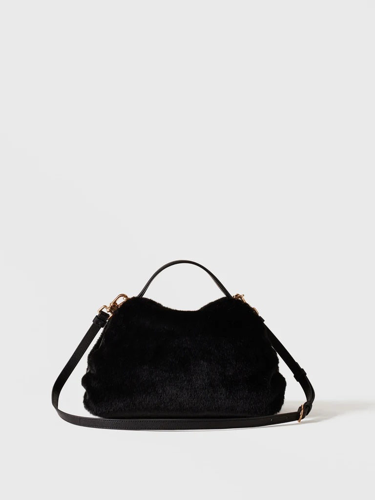 Borbonese Sexy Small Faux Fur Handbag