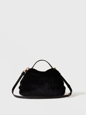 Borbonese Sexy Small Faux Fur Handbag
