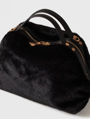 Borbonese Sexy Small Faux Fur Handbag